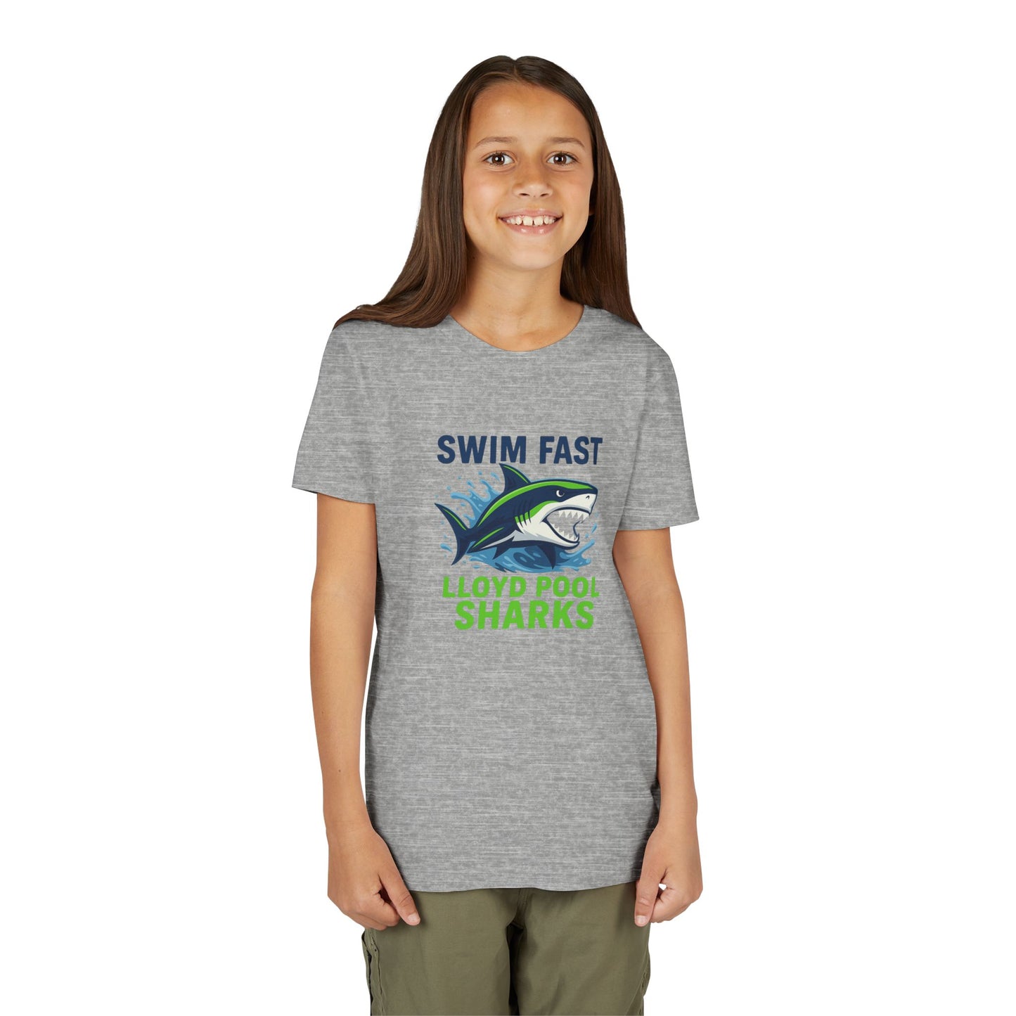 Youth T-Shirt - Swim Fast - Lloyd Pool Swim Team