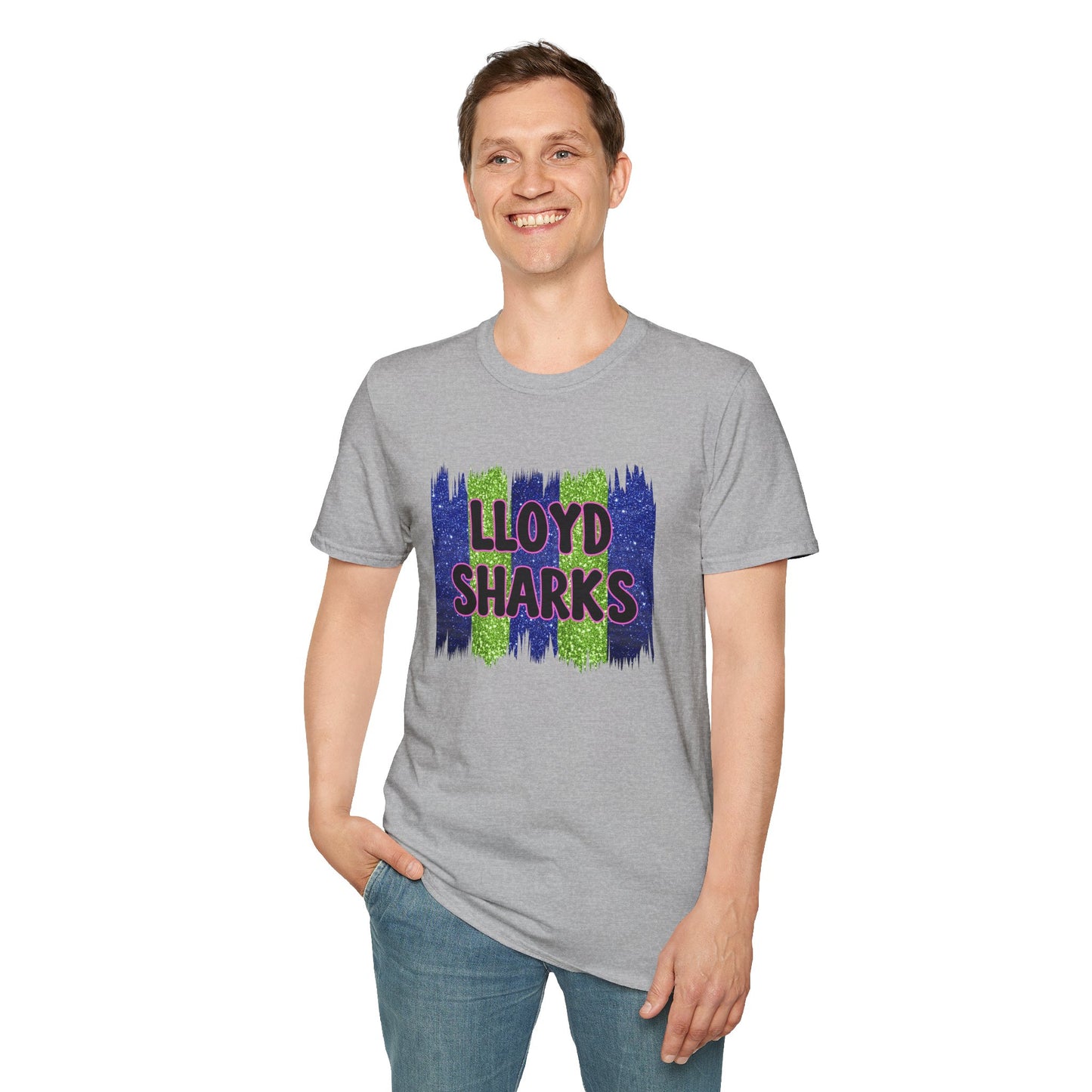 Adult Unisex T-Shirt - Lloyd Sharks - Lloyd Swim Team