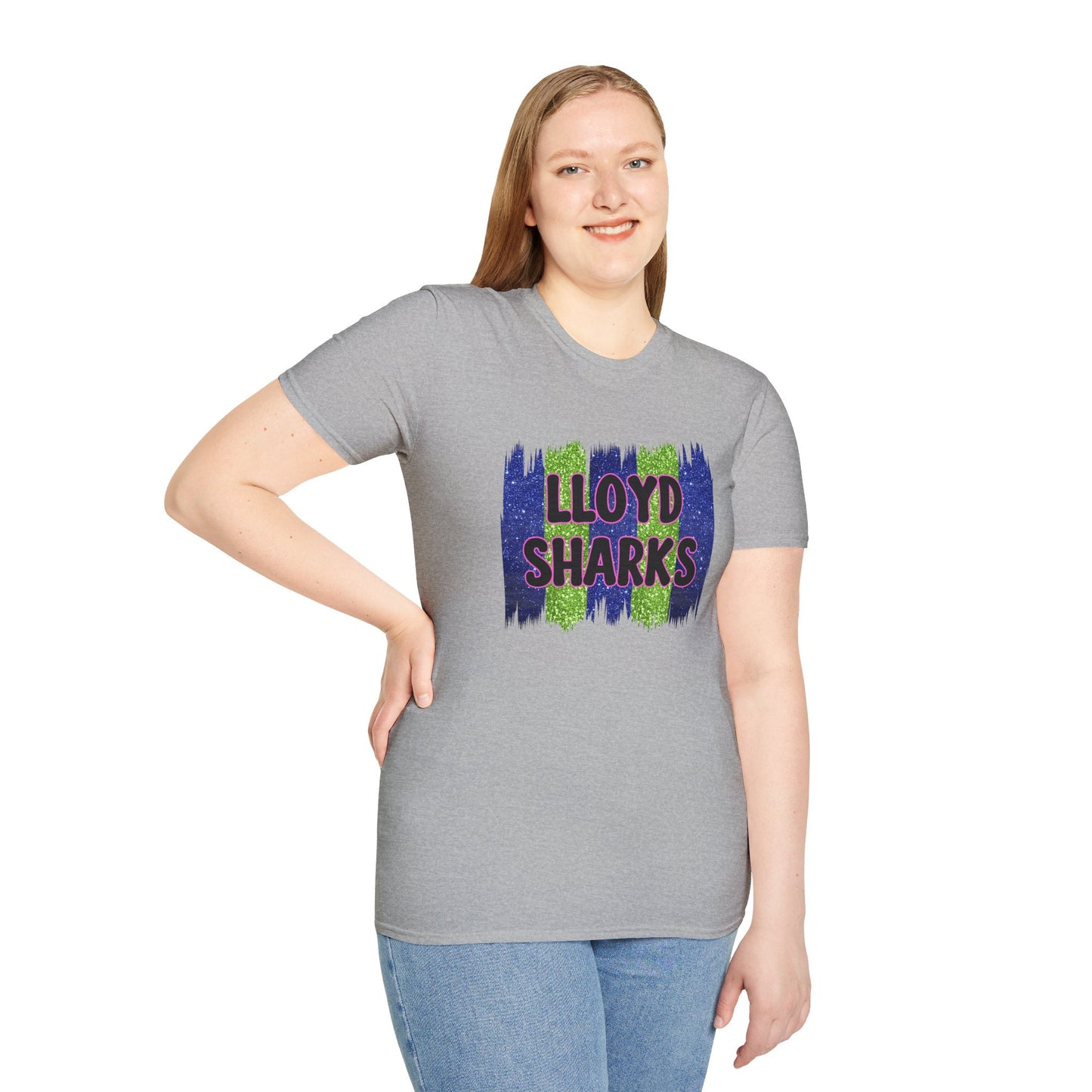 Adult Unisex T-Shirt - Lloyd Sharks - Lloyd Swim Team