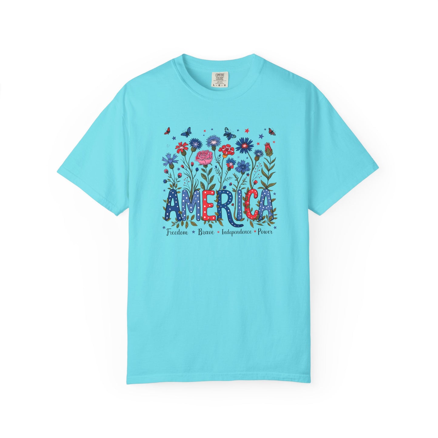 Adult Comfort Colors T-Shirt - America - 4th of July