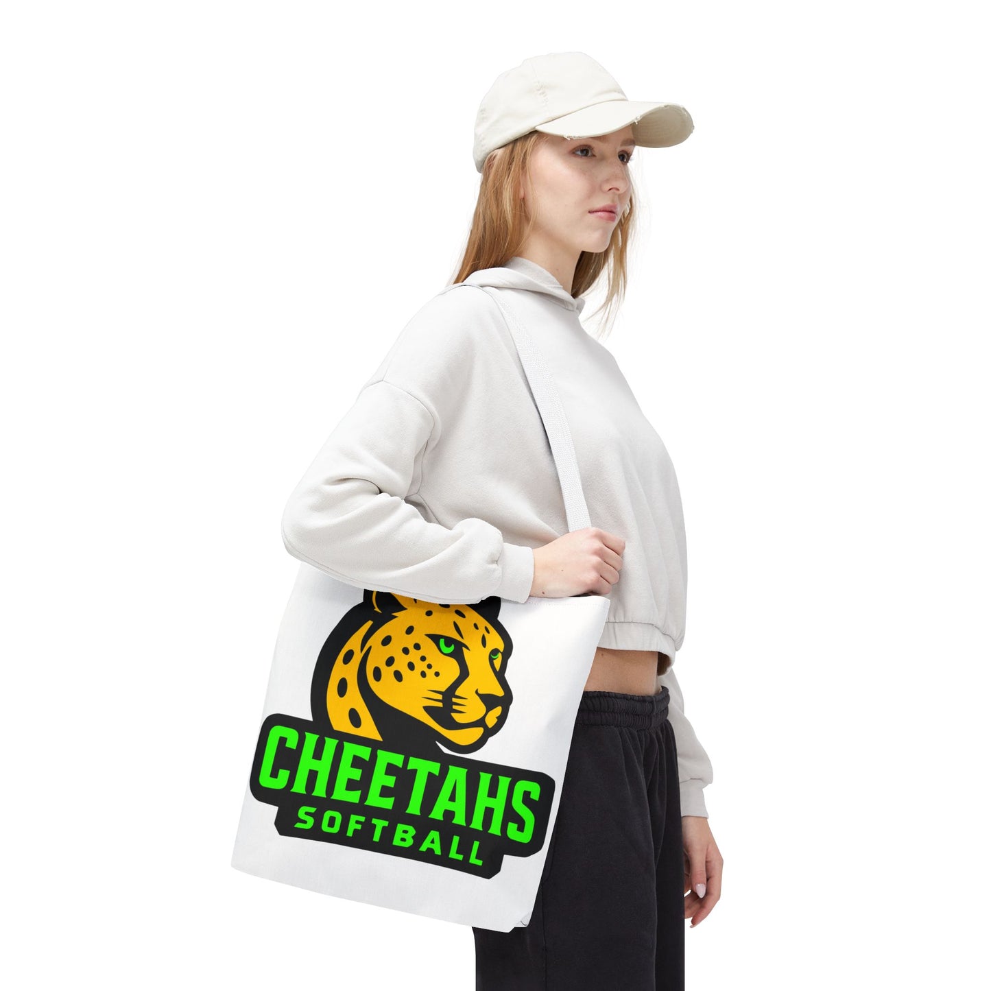 Cheetahs Softball Tote Bag | Perfect for Sports Events, Team Gear, Gifts, Eco-Friendly Bag, Everyday Use, Free Shipping