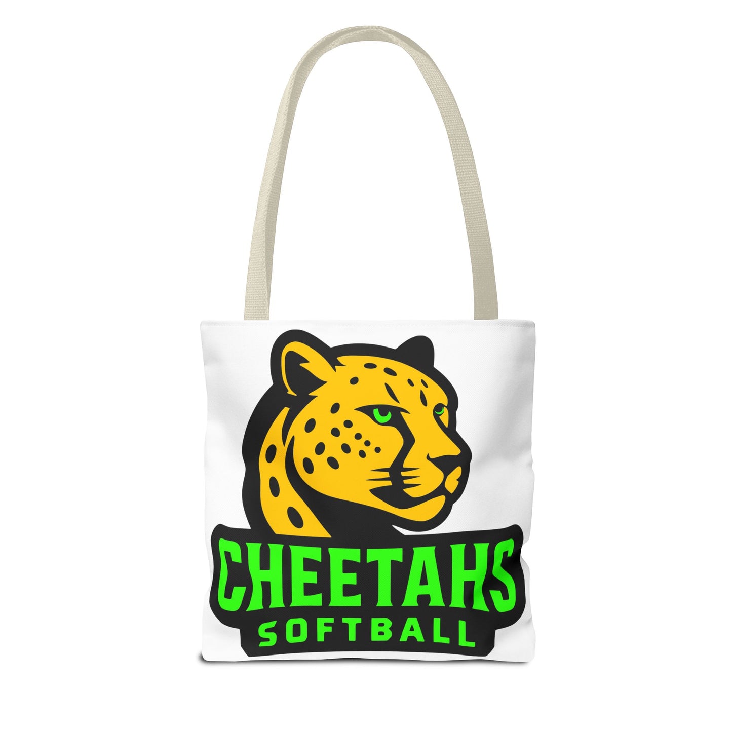 Cheetahs Softball Tote Bag | Perfect for Sports Events, Team Gear, Gifts, Eco-Friendly Bag, Everyday Use, Free Shipping