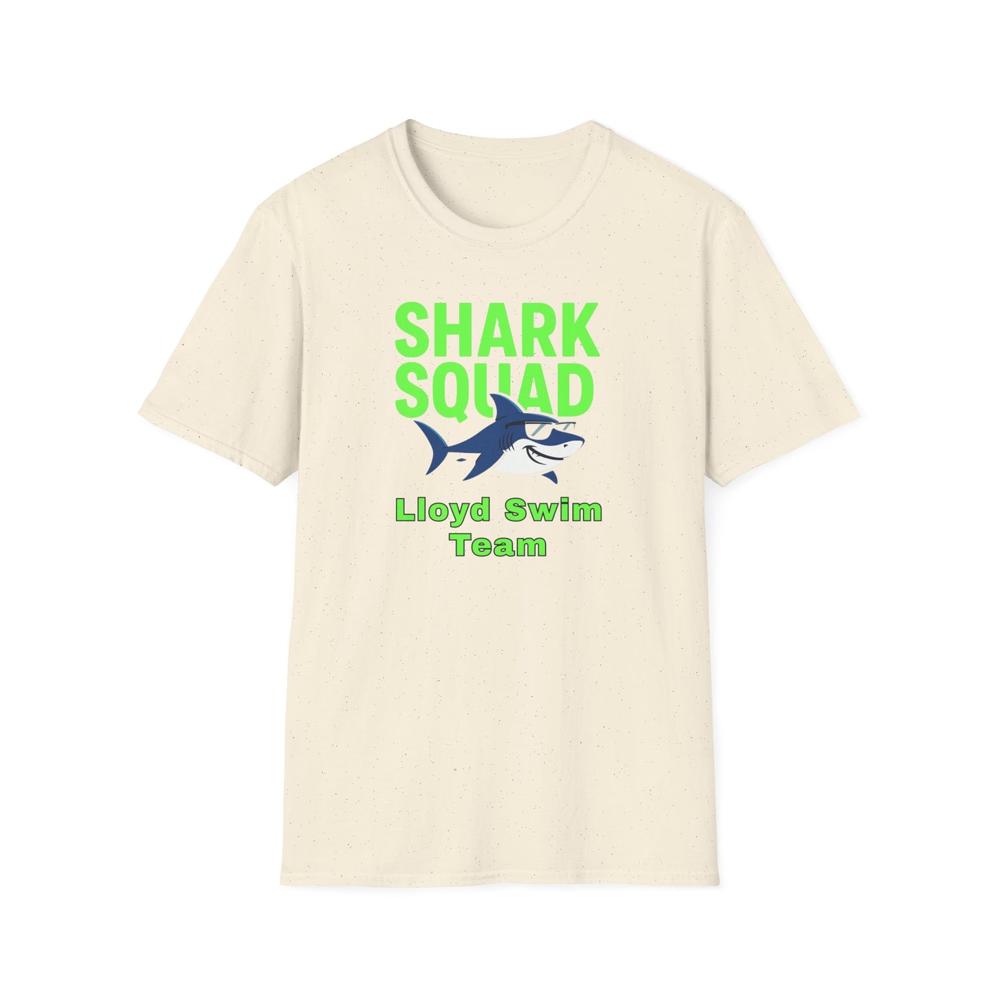 Adult Unisex T-Shirt - Shark Squad - Lloyd Swim Team