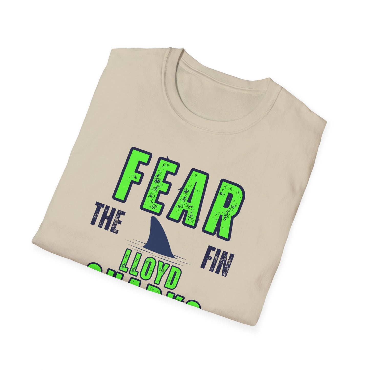 Adult Unisex T-Shirt - Fear The Fin - Lloyd Swim Team