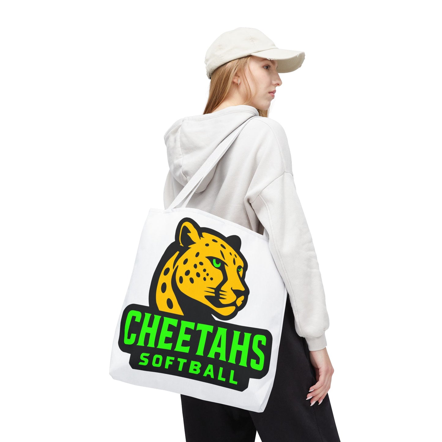 Cheetahs Softball Tote Bag | Perfect for Sports Events, Team Gear, Gifts, Eco-Friendly Bag, Everyday Use, Free Shipping