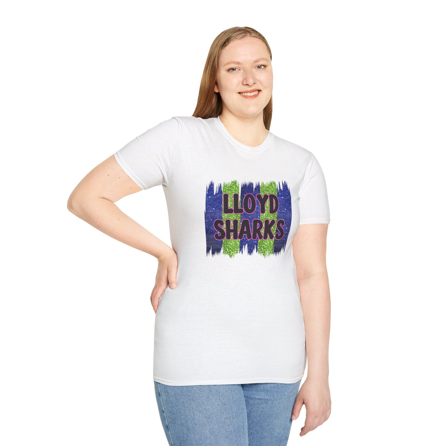Adult Unisex T-Shirt - Lloyd Sharks - Lloyd Swim Team