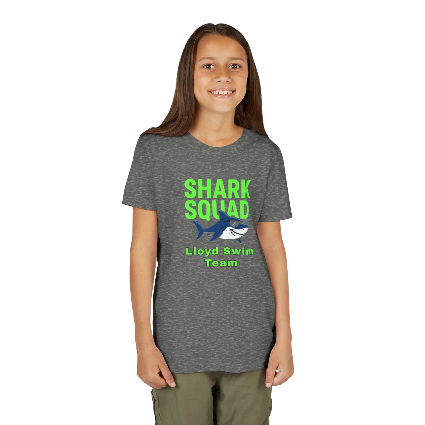 Youth T-Shirt - Shark Squad - Lloyd Swim Team
