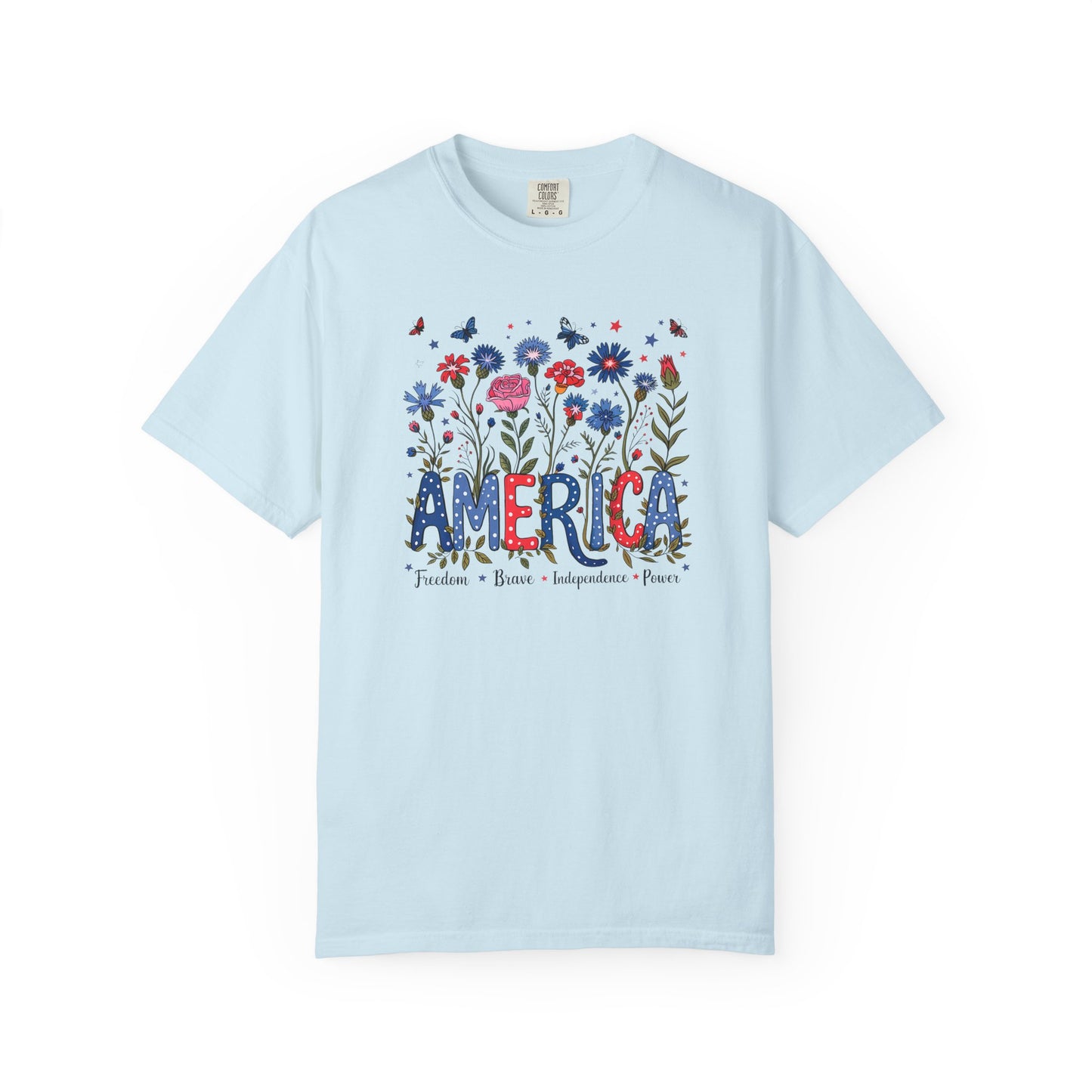 Adult Comfort Colors T-Shirt - America - 4th of July