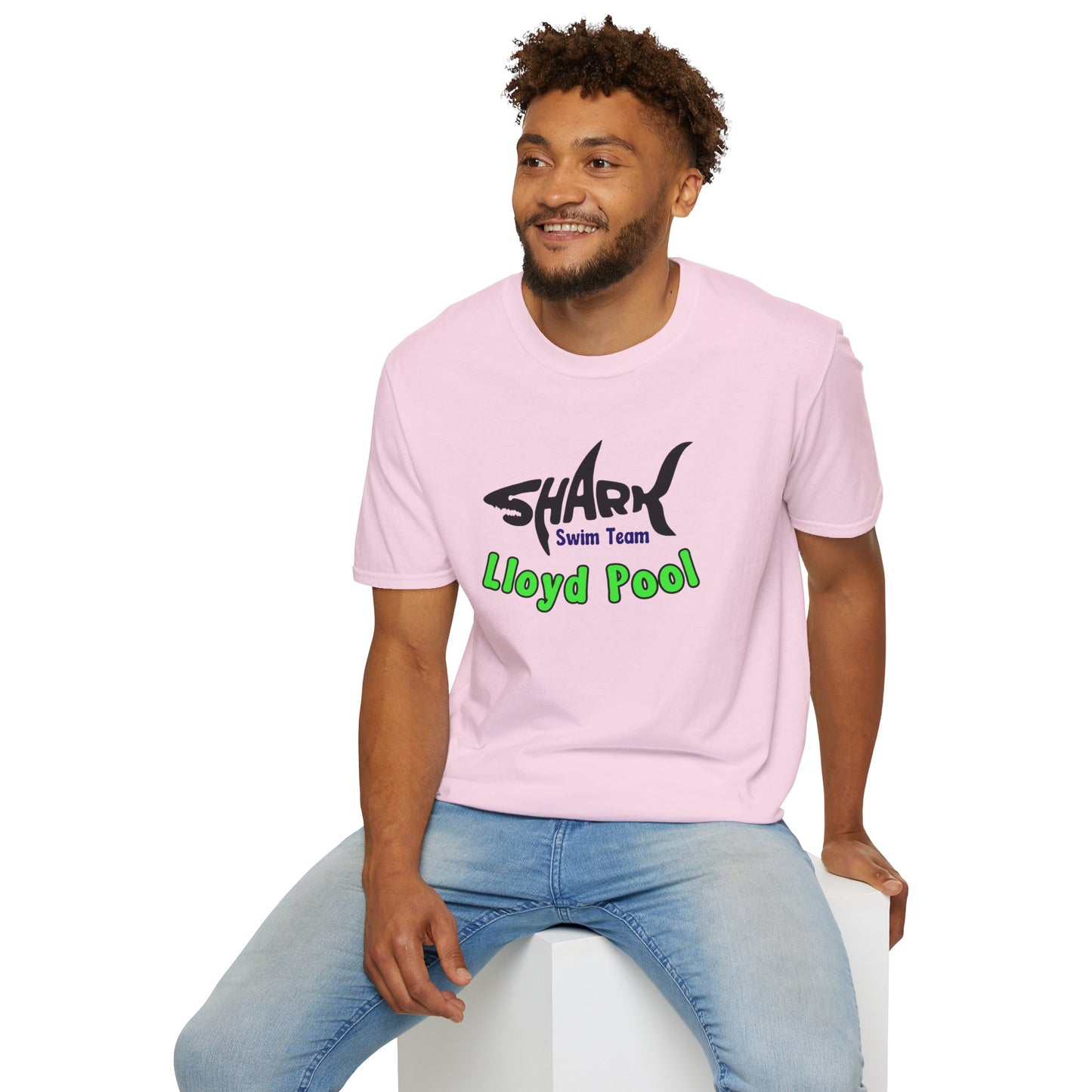 Adult Unisex T-Shirt - Shark Swim Team - Lloyd Swim Team