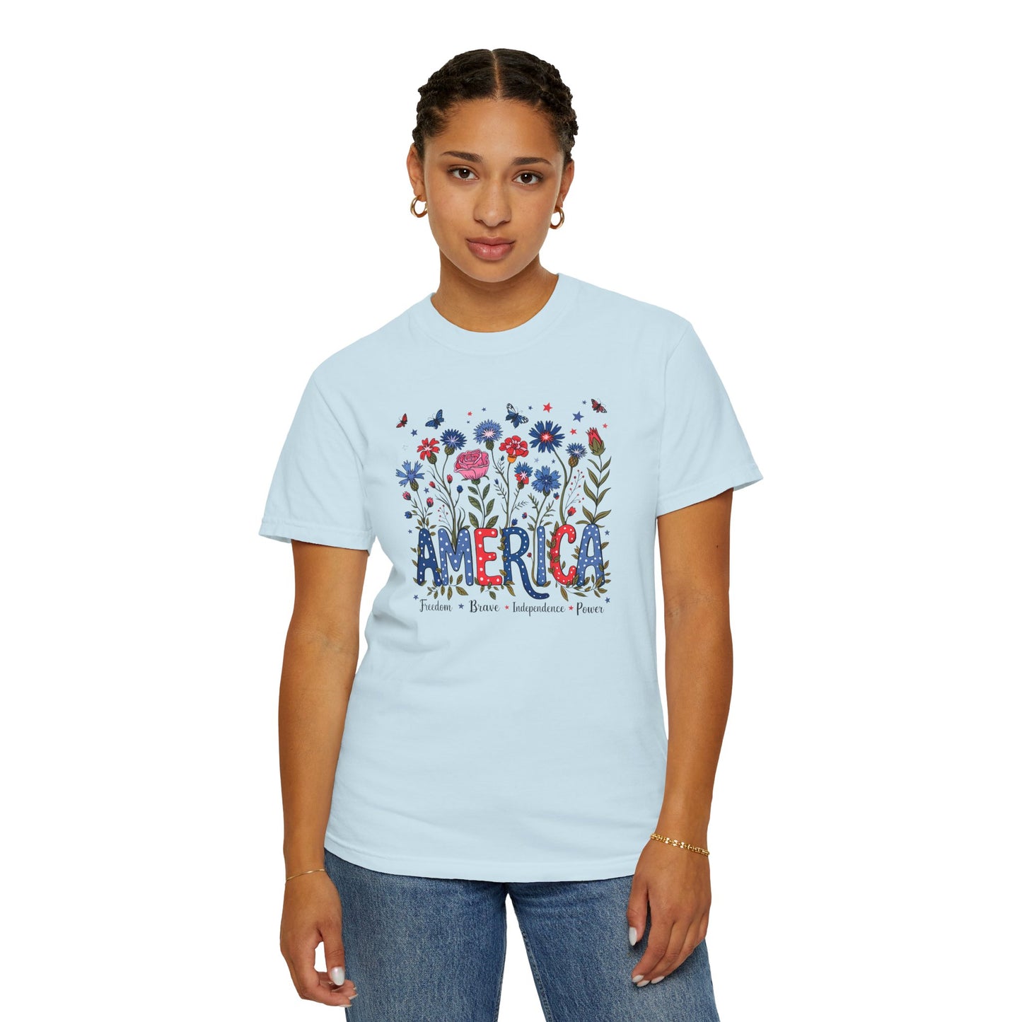 Adult Comfort Colors T-Shirt - America - 4th of July