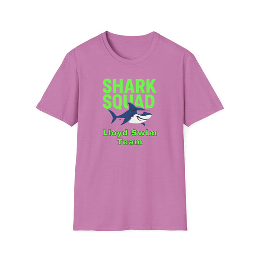 Adult Unisex T-Shirt - Shark Squad - Lloyd Swim Team