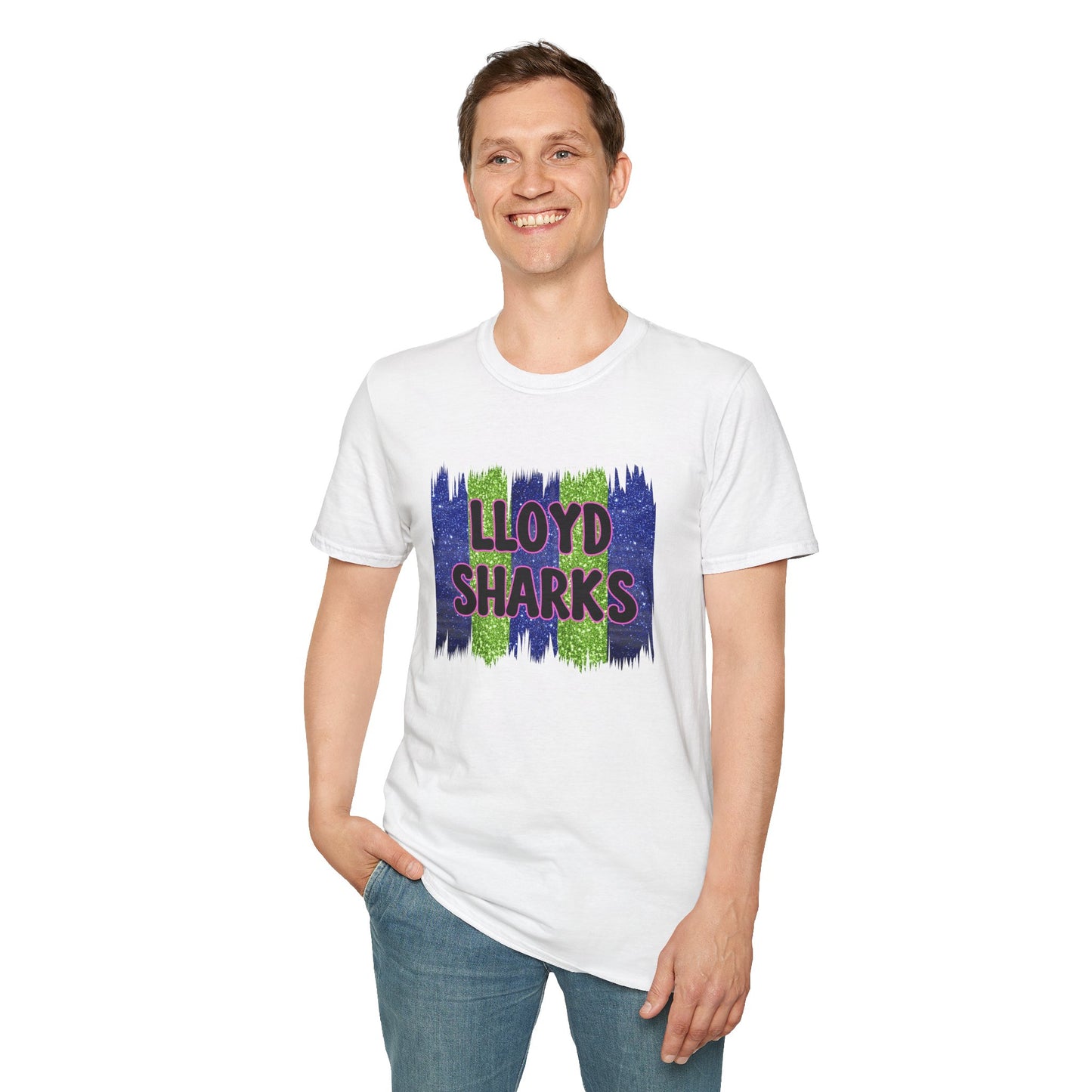 Adult Unisex T-Shirt - Lloyd Sharks - Lloyd Swim Team