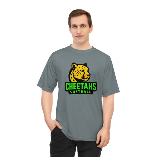 Cheetahs Softball Performance Tee – Moisture-Wicking, UPF Protection, Free Shipping